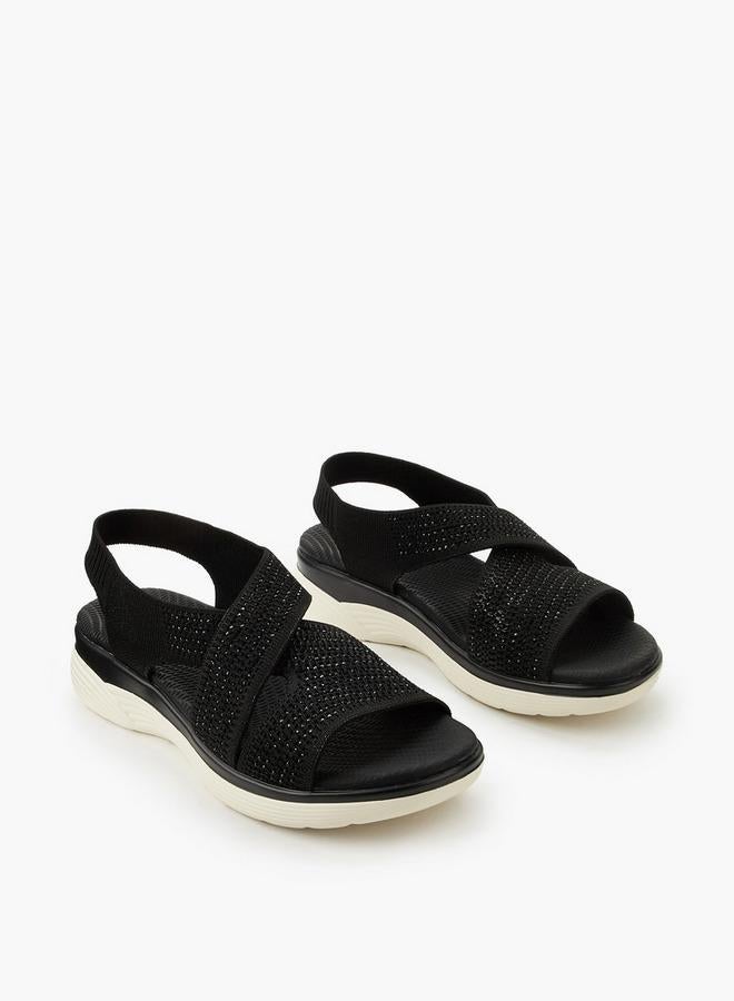 لو كونفورت صنادل بكعب مسطح للنساء - Image 2